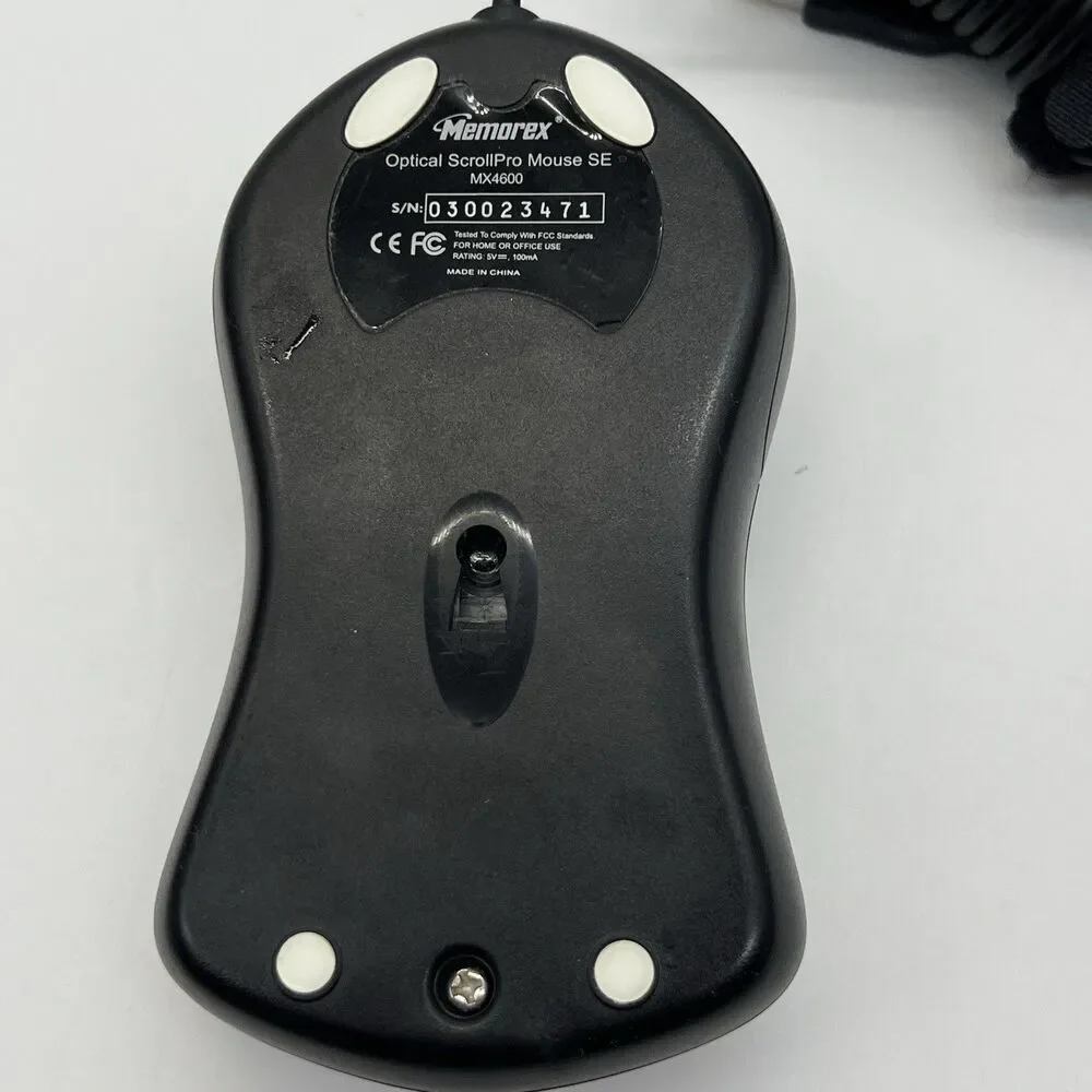 Memorex MX4600 Gaming Optical Mouse USB Corded Fully Tested Works